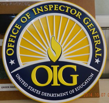 Department of Education_Office of Inspector General | 15" Full Color Seal 
